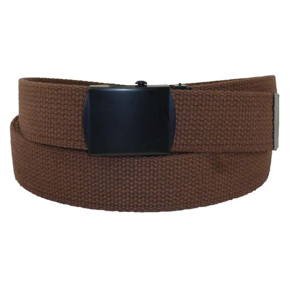 CTM Fabric Big & Tall Adjustable Belt with Black Buckle - Picture 1 of 1
